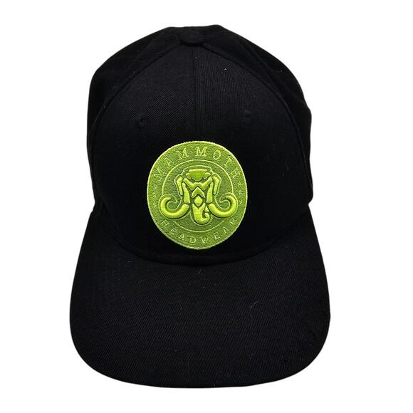 Mammoth Headwear Classic Snapback Green/Black: Limited Edition Hat - Picture 1 of 6